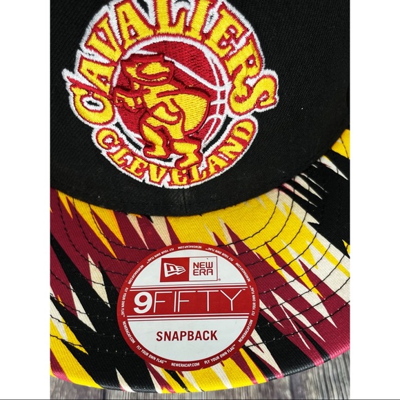Cleveland Cavaliers NBA HWC New Era 9Fifty Snapback Hardwood Classics Cap Hat - Picture 2 of 8